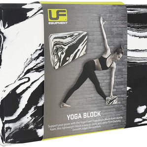 Urban Fitness Marbled Yoga Block