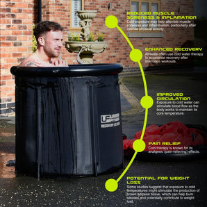 Urban Fitness Recovery Ice Bath Compact 80 x 75 cm