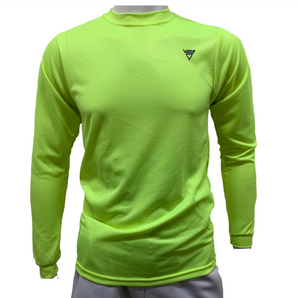 VIGA Mens Running Long Sleeve Ultracool Top Florescent