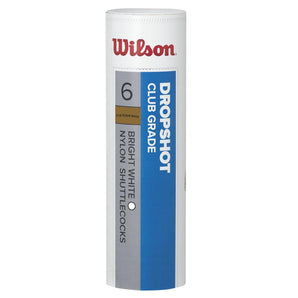 Wilson Badminton Dropshot Shuttle (Tube of 6)