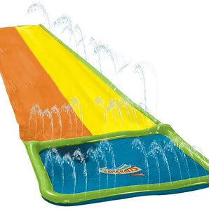 Wham-o 16ft Slip 'N Slide Double Wave Rider Water Slide