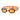 ZOGGS Swimming Goggles Senior Predator Pol Ultra - Orange,Grey