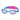 ZOGGS Swimming Goggles Adult Endura Max Titanium Pink,Turquoise