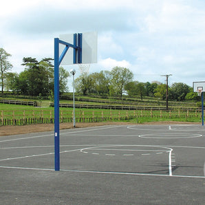 Harrod Sport Heavy Duty Basketball Goals - Steel Backboards