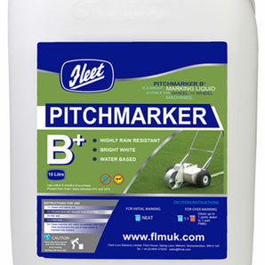 Fleet Pitchmarker B+ Paint - White 10 Litres Wheel to Wheel Application