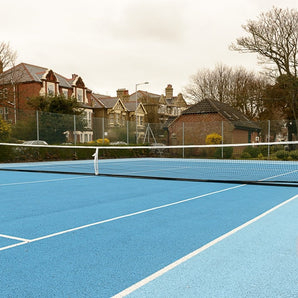 Harrod Sport Freestanding Tennis Posts (Pair) - Black or Green Colour Options